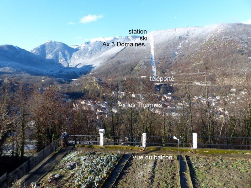 Appartamento Les Cèdres Ax-les-Thermes Esterno foto
